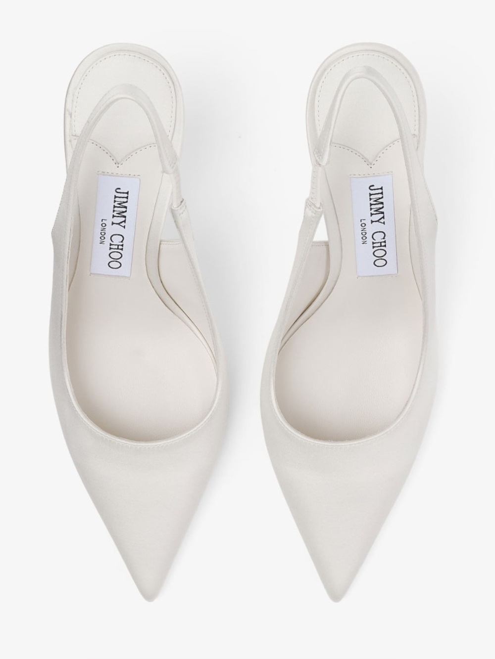 Jimmy Choo Love 85 satin slingback pumps
$850 37.5 - Picture 2 of 13
